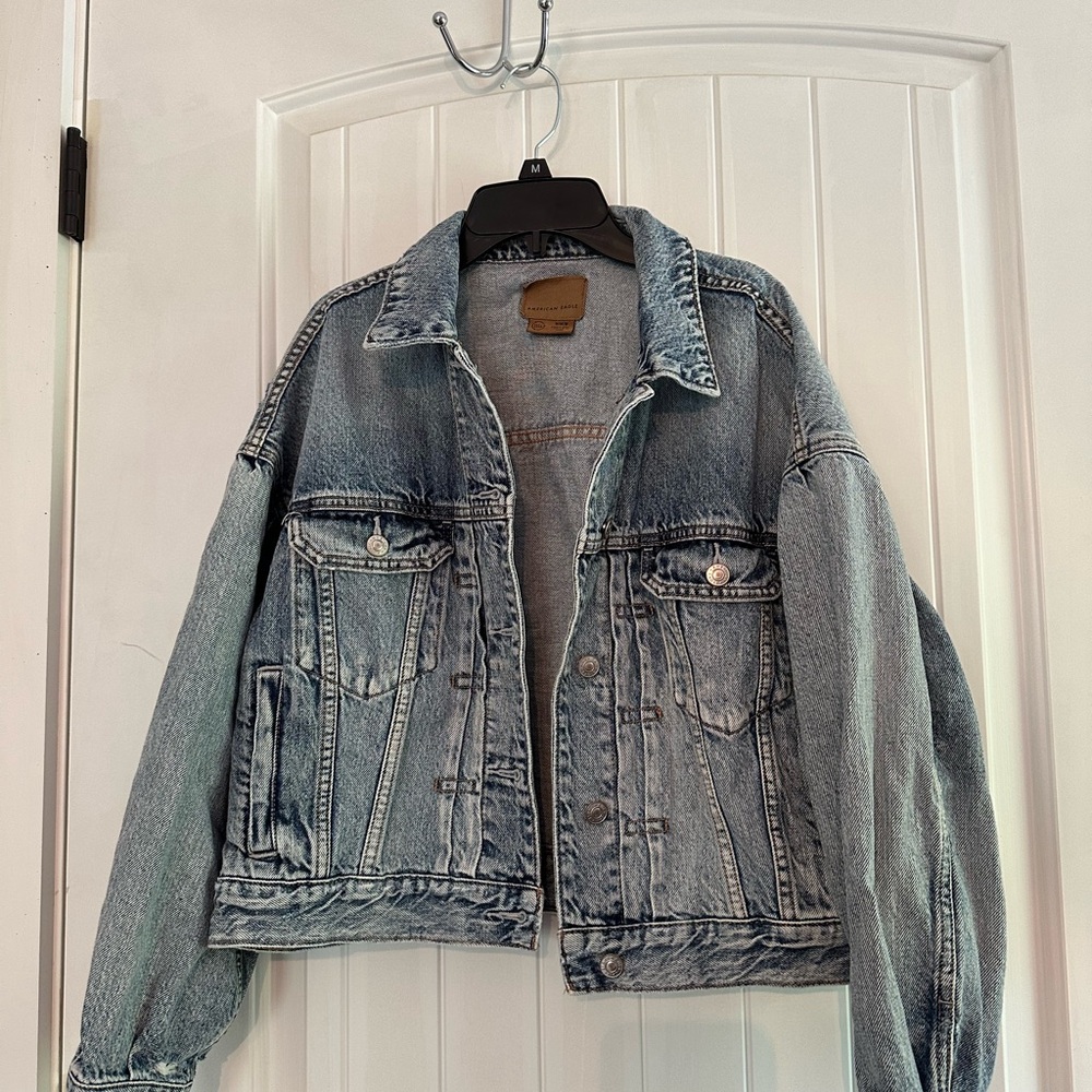 American Eagle Blue Denim Fabric